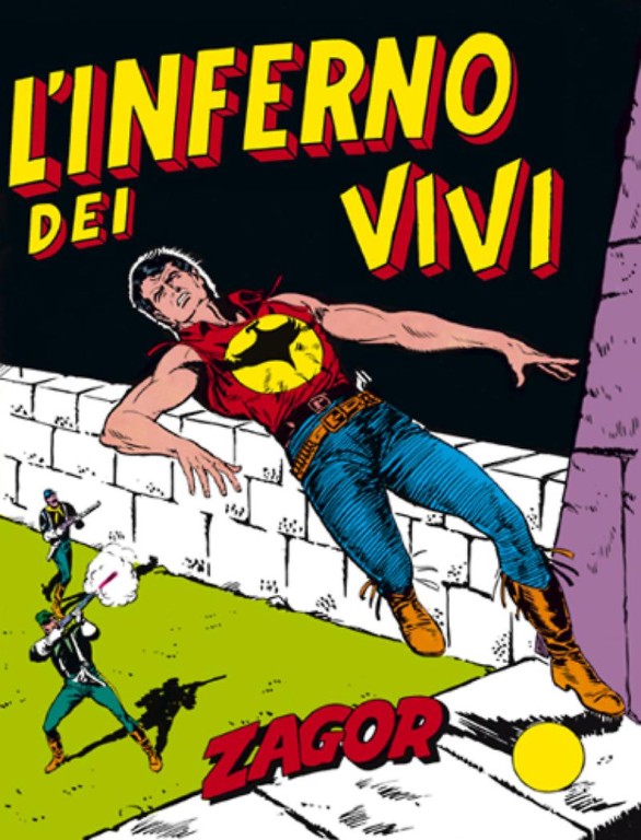 cover of Guido Nolitta, Gallieno Ferri, Zagor. L'inferno dei vivi, Milano, Sergio Bonelli Editore, 2018