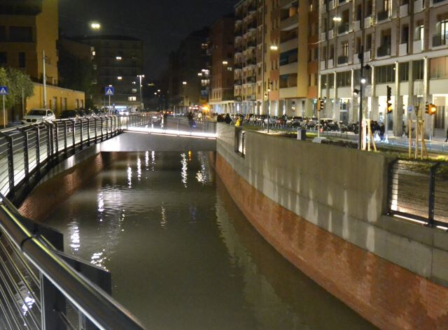 Il canale di Reno scoperto