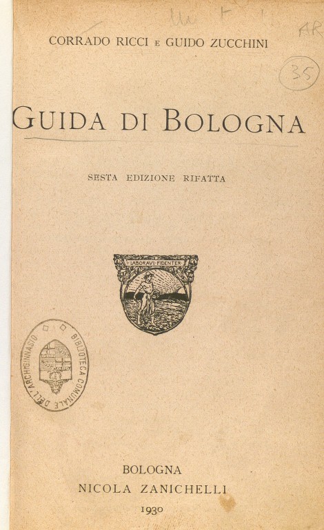 copertina di Guida di Bologna