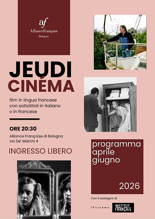 Jeudi Cinema | Programma aprile-giugno 2026