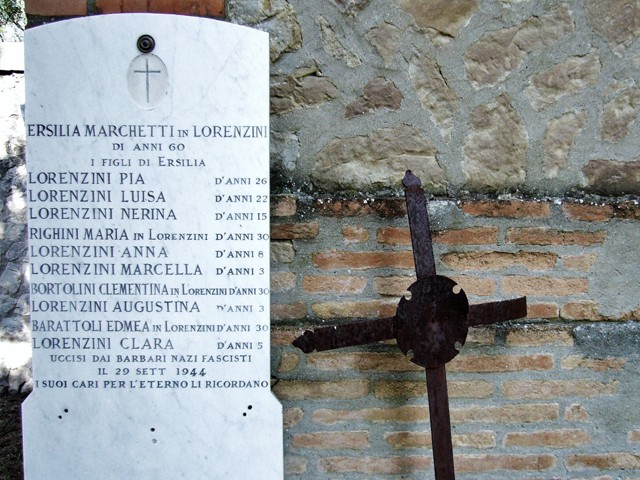 Lapide del cimitero di San Martino
