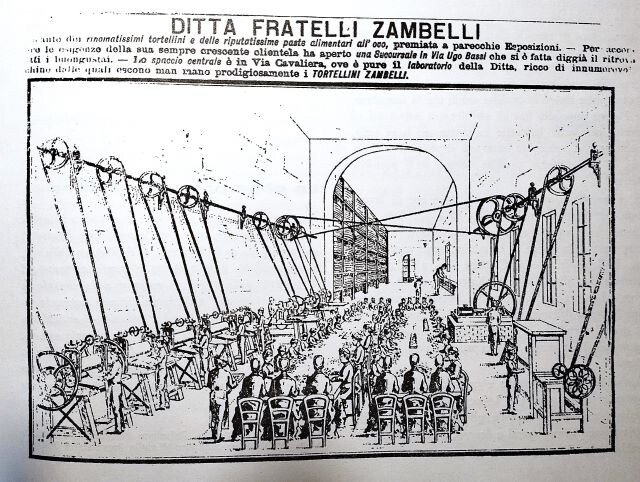 Lo stabilimento Zambelli (BO)