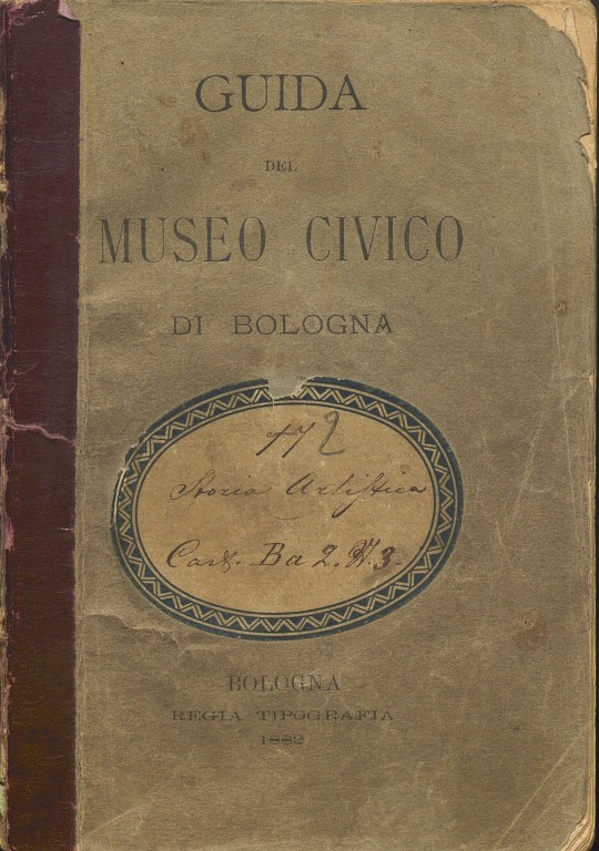 copertina di Guida del Museo civico di Bologna