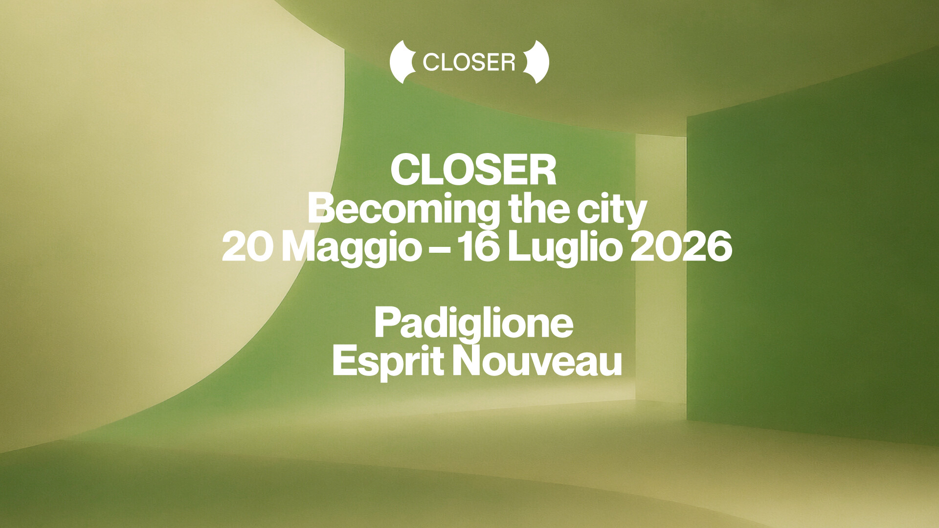 copertina di CLOSER - Becoming the City