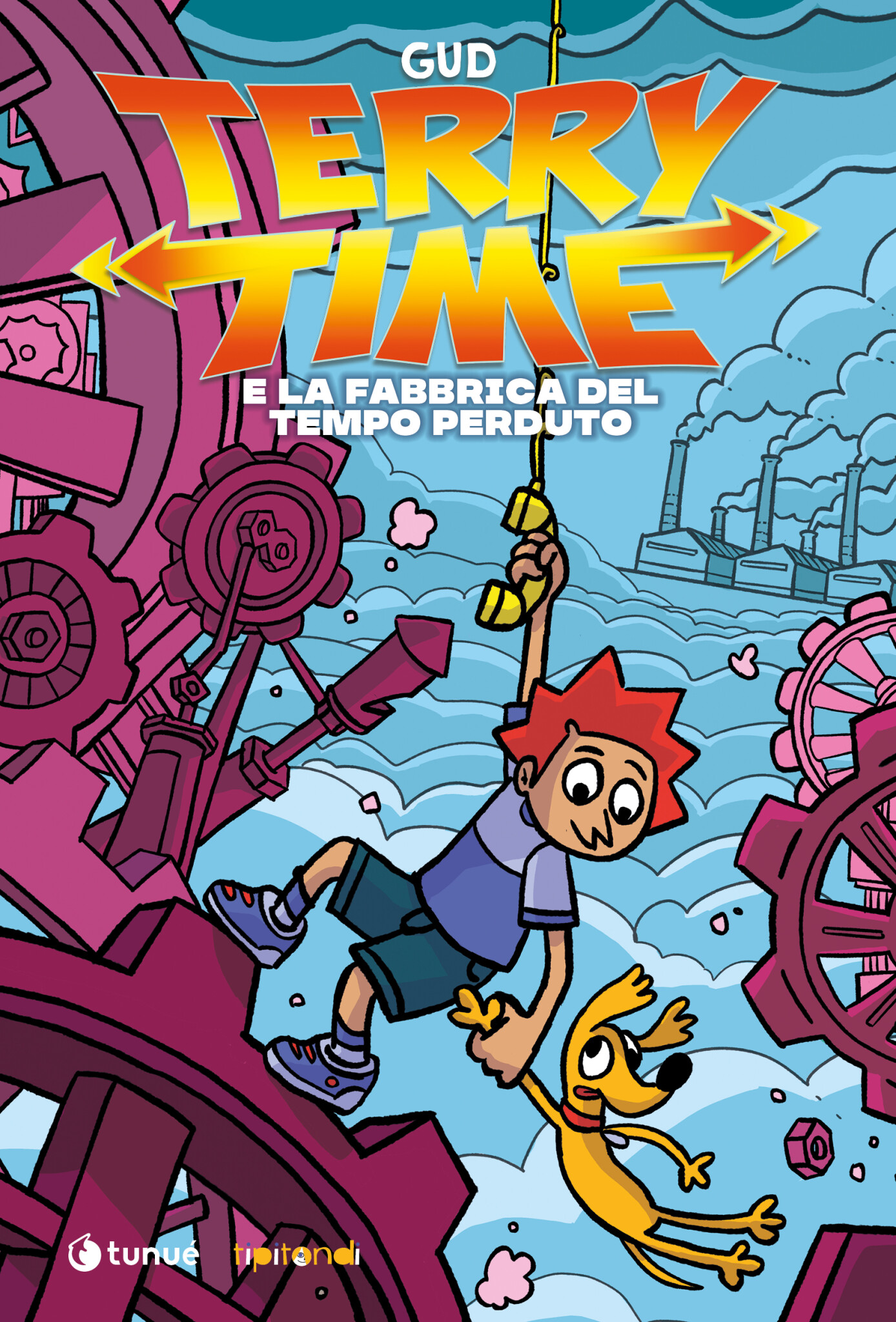 copertina di Terry Time e la fabbrica del tempo perduto