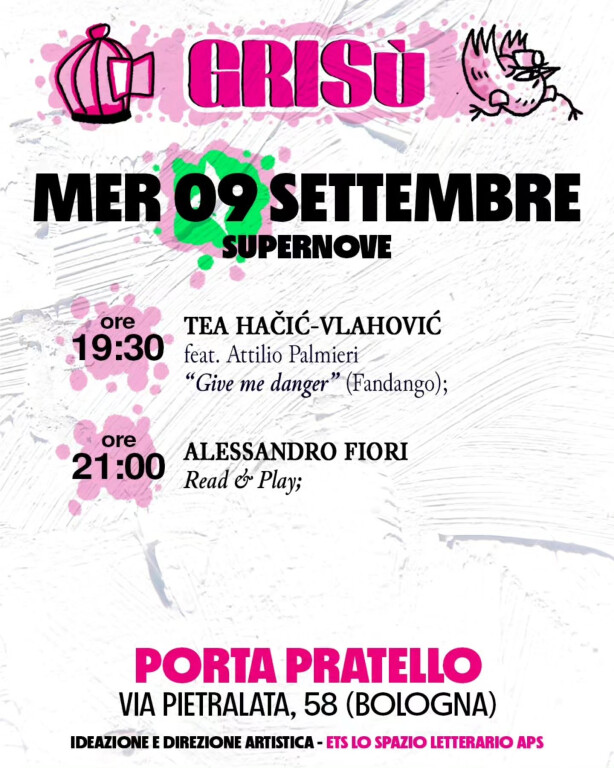 GRISU – FESTIVAL DI SCRITTURE CONTEMPORANEE 2026