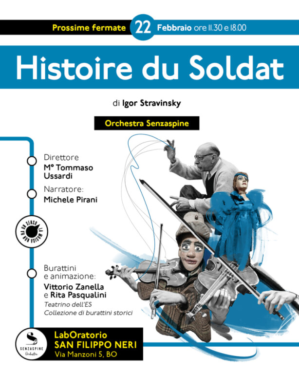 copertina di Orchestra Senzaspine | Histoire du Soldat 