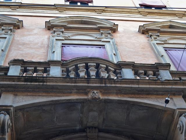 Palazzo Agucchi - facciata - particolare