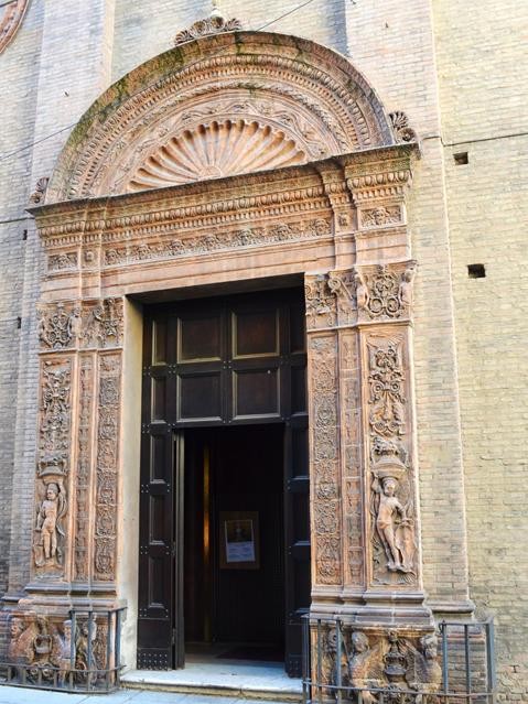 Santuario del Corpus Domini - portale