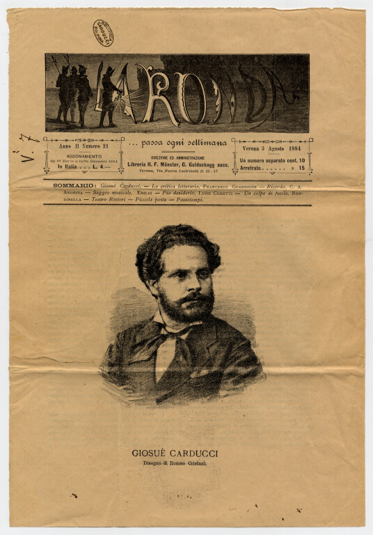 image of Ritratto di Giosue Carducci