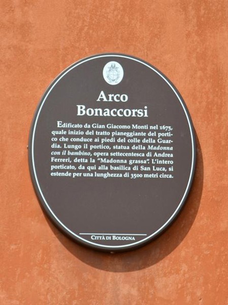 Arco Bonaccorsi - cartiglio