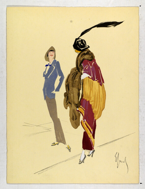 Enrico Sacchetti, Robes et femmes