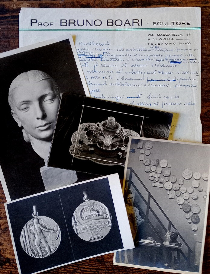 cover of Bruno Boari - Nelle carte dell'artista | Mostra
