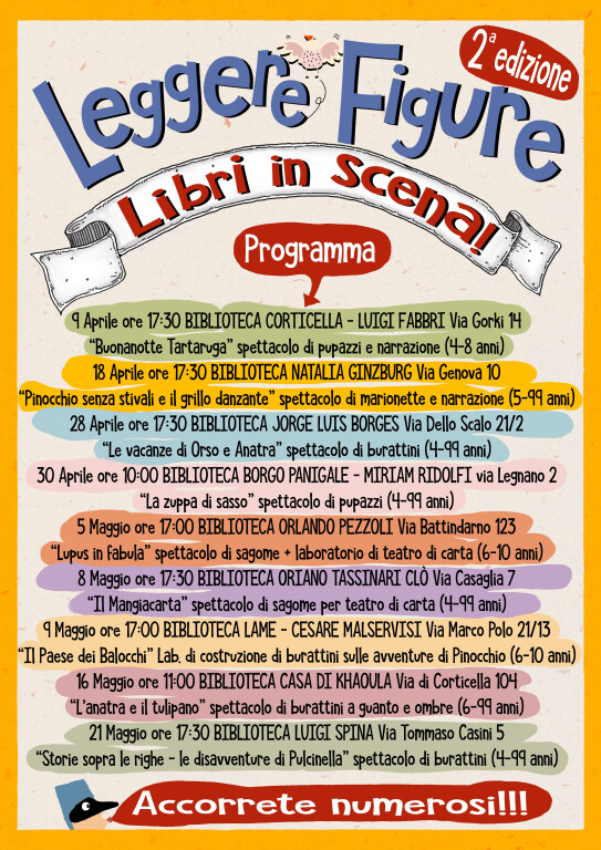 Locandina teatrino a due pollici