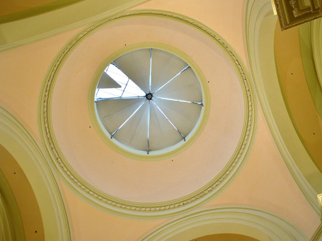 La cupola ribassata della chiesa di S. Ignazio 
