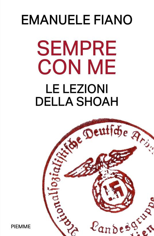copertina di Sempre con me. Le lezioni della Shoah