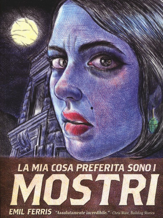 cover of Emil Ferris, La mia cosa preferita sono i mostri. Libro primo, Milano, Bao Publishing, 2018