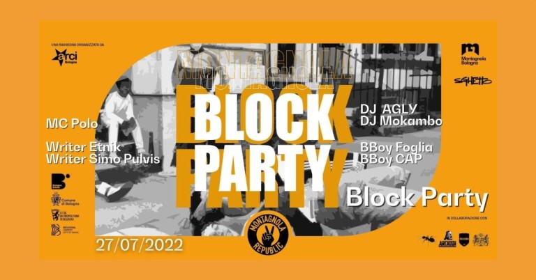 copertina di Block Party