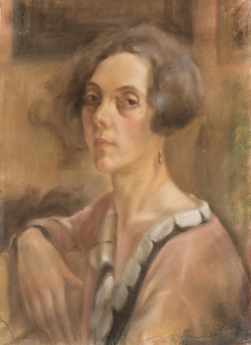 Dina Pagan de’ Paganis - Autoritratto, 1930