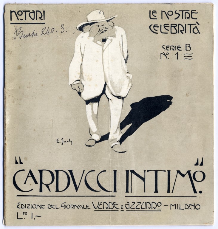 copertina di Carducci di Enrico Sacchetti