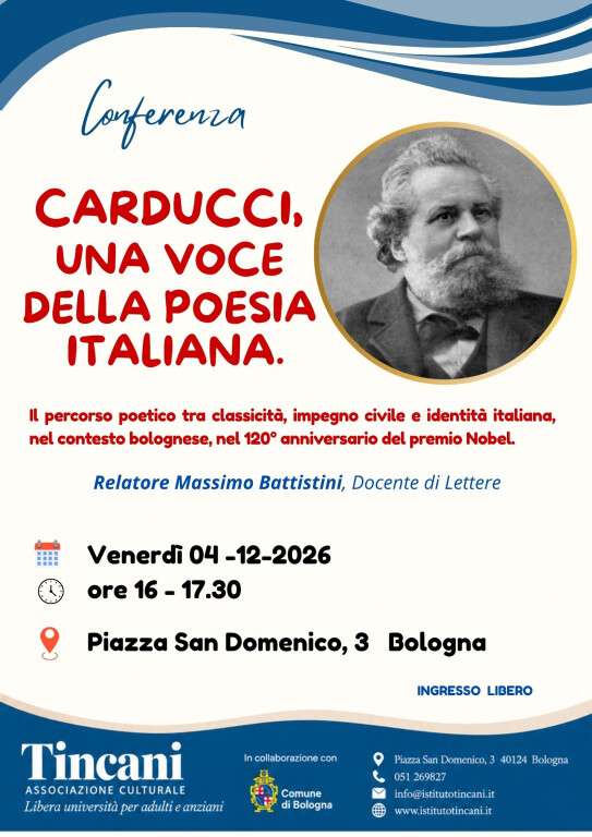 copertina di Carducci, una voce della poesia italiana