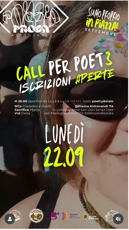 copertina di Poetry&slam