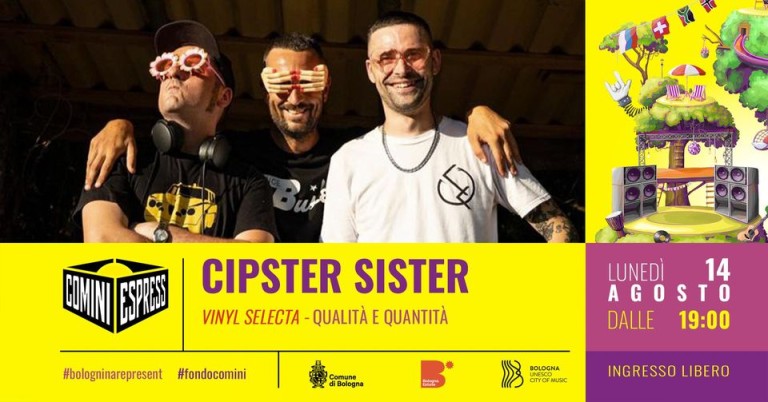 copertina di Cipsters Sisters Vinyl Selecta
