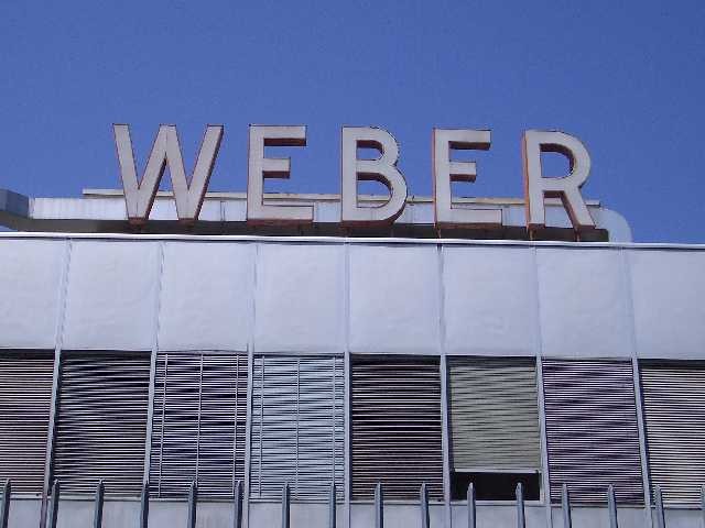 Ingresso della fabbrica Weber