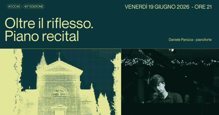 copertina di Oltre il riflesso -Piano recital- 