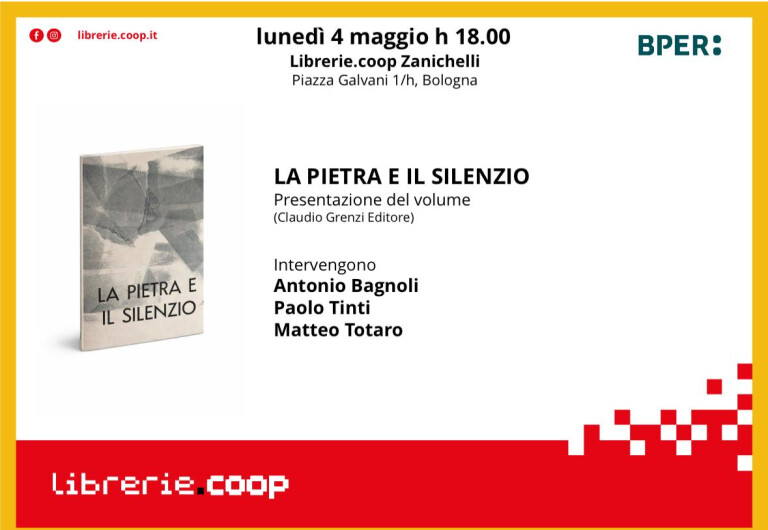 copertina di La pietra e il silenzio