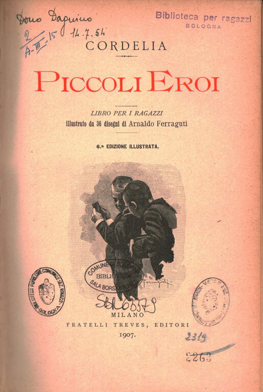  Cordelia, Piccoli eroi (Treves, 1907)