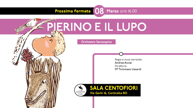 copertina di Pierino e il lupo