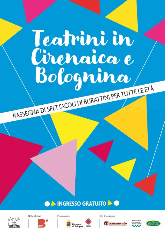 copertina di Teatrini in Cirenaica e Bolognina