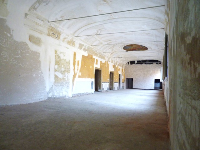 La sala del teatro La Ribalta nell'ex Ospedale dei Bastardini - 2012