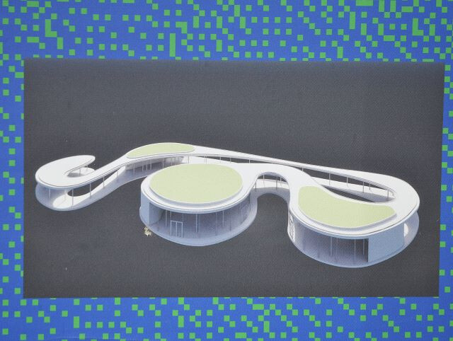 Il cantiere del nuovo padiglione