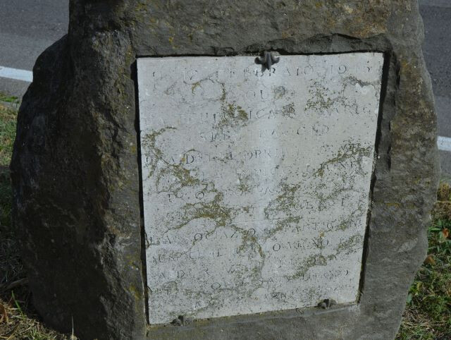Cippo dell'eccidio di Pratomaggiore