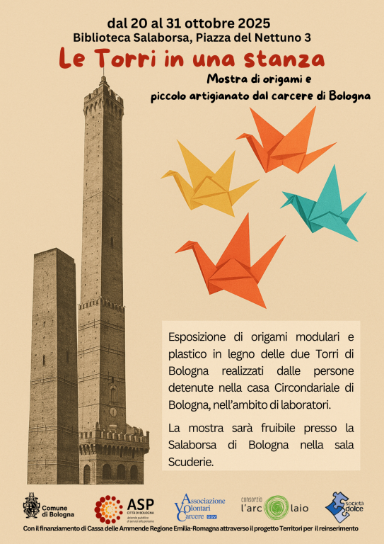 cover of Origami e piccolo artigianato dal Carcere di Bologna-presentazione