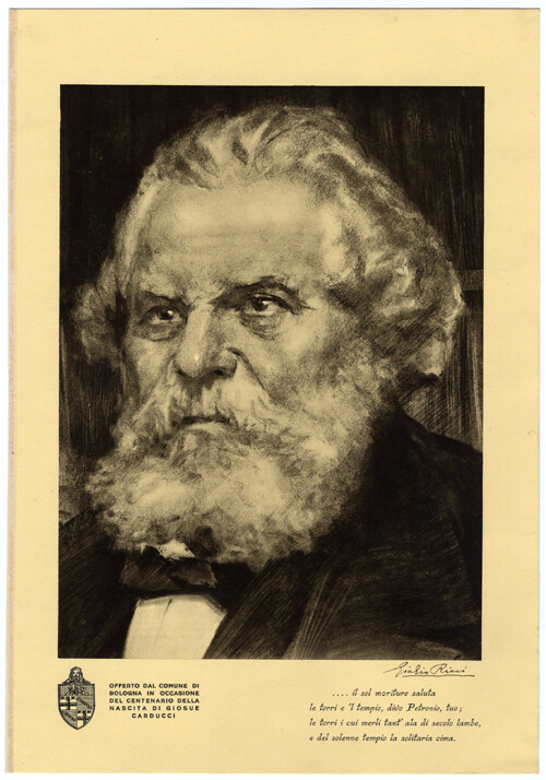 image of Ritratto di Giosue Carducci