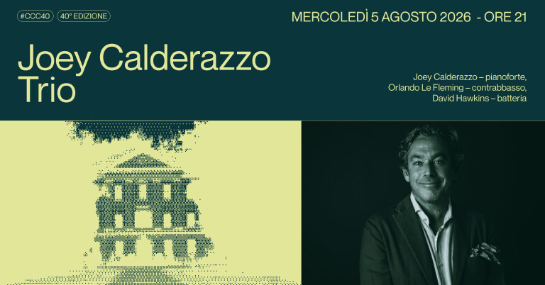 copertina di Joey Calderazzo Trio 