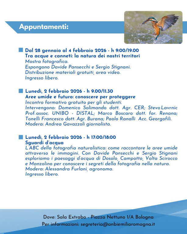 eventi in programma