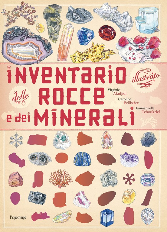 copertina di Inventario illustrato delle rocce e dei minerali