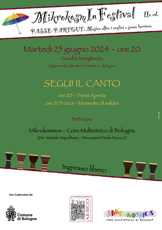 copertina di Segui il canto