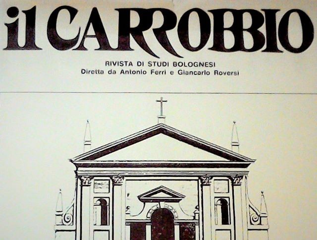 Copertina de "Il Carrobbio"