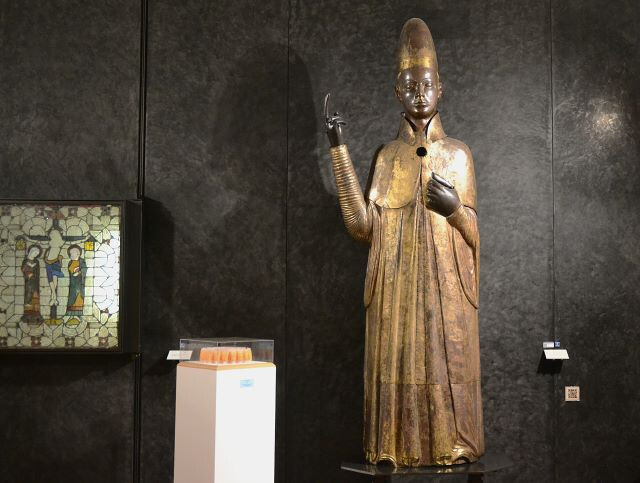 La statua di papa Bonifacio VIII