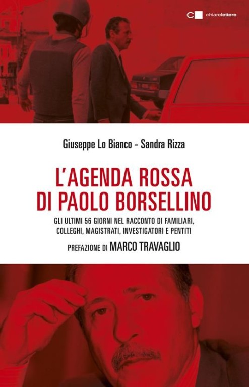 copertina di L' agenda rossa di Paolo Borsellino