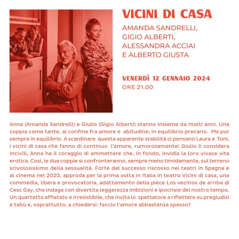 copertina di VICINI DI CASA 