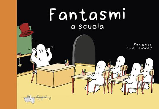 copertina di Fantasmi a scuola