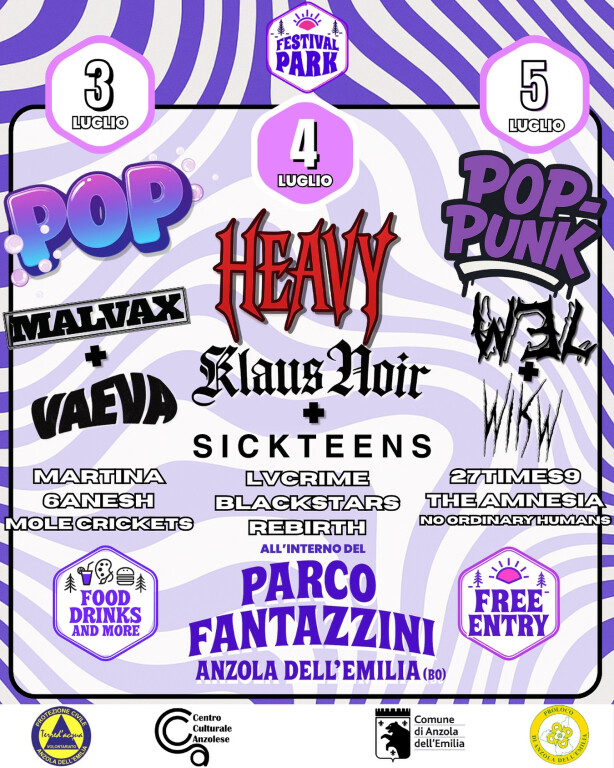 copertina di Festival Park