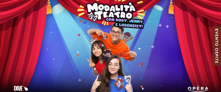 copertina di Modalità Teatro Roby – Jenny – Lorenzist