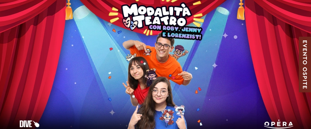 Modalità Teatro Roby – Jenny – Lorenzist